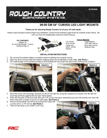 Installation Manual